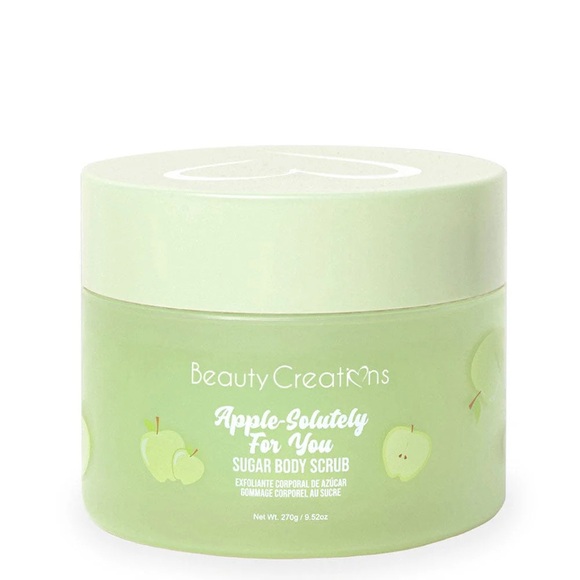 Beauty Creations Green Apple Sugar Body Scrub - Picture 2 of 2